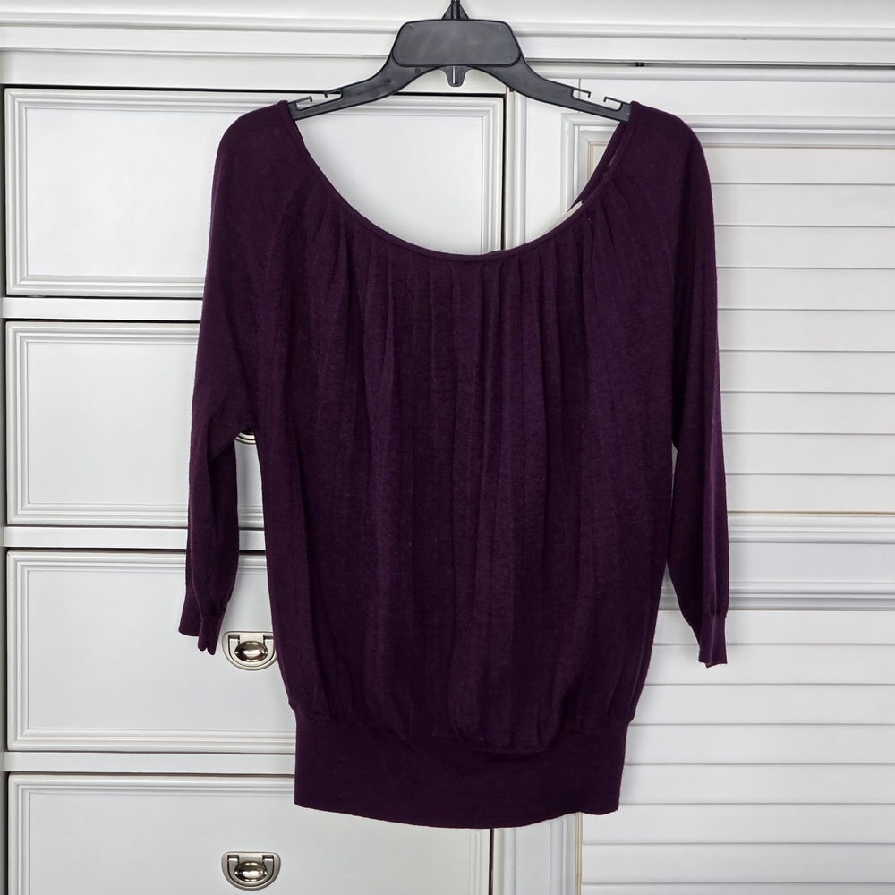 LOFT Elegant Plum Women's Sweater